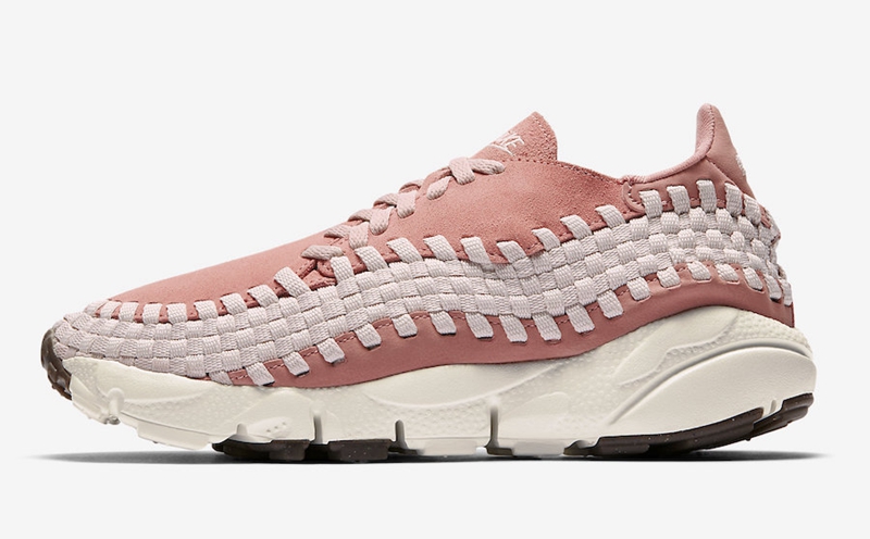 Nike,Air Footscape Woven,Rose  清新淡粉！Nike Air Footscape Woven “Rose Pink” 八月登场