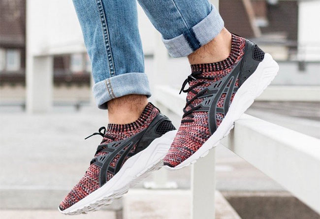 ASICS,GEL Kayano Trainer Knit  彩虹编织鞋面！ASICS GEL Kayano Trainer Knit 上脚图近赏