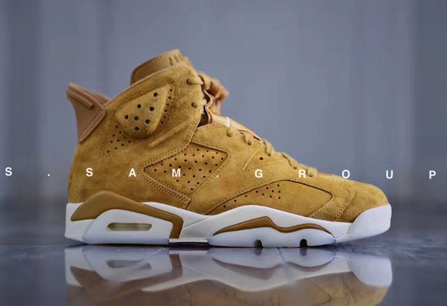 AJ6,Air Jordan 6  质感爆表！小麦配色 Air Jordan 6 将于 11 月发售