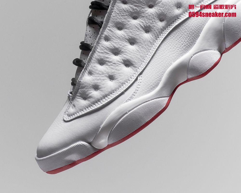 AJ13,Air Jordan 13  白红配色质感极佳！ Air Jordan 13 “HOF” 将于本周六发售！