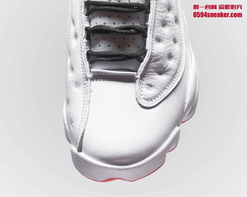 AJ13,Air Jordan 13  白红配色质感极佳！ Air Jordan 13 “HOF” 将于本周六发售！