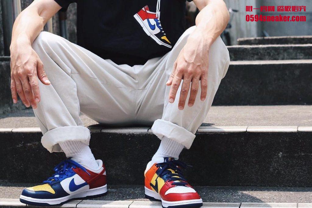 Nike,Dunk Low 玩味撞色!Nike Dunk Low JP “What The” 套装明日发售 Nike,Dunk Low 玩味撞色!Nike Dunk Low JP “What The” 套装明日发售