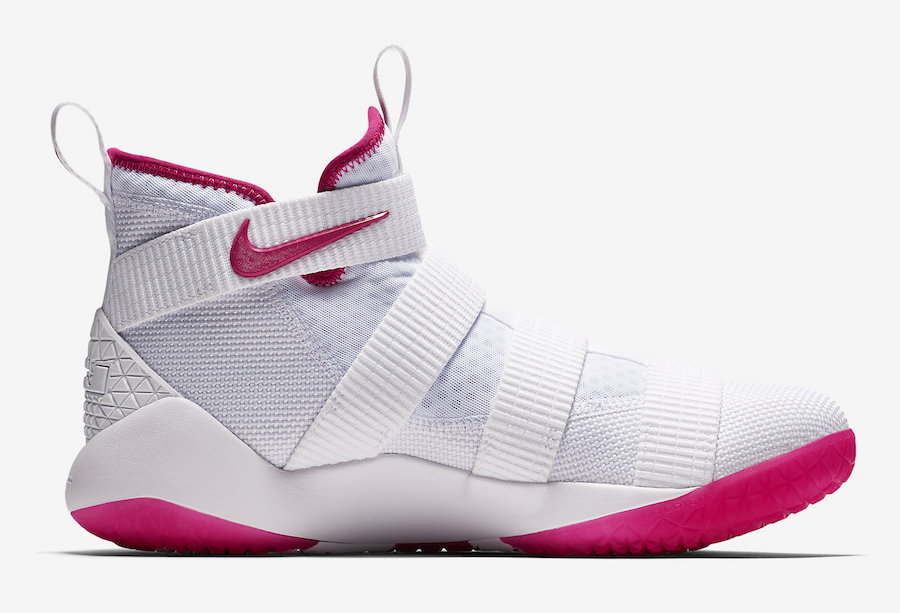 Nike,Nike Soldier 11,897645-10   乳腺癌配色！Nike Soldier 11 “Kay Yow” 九月发售