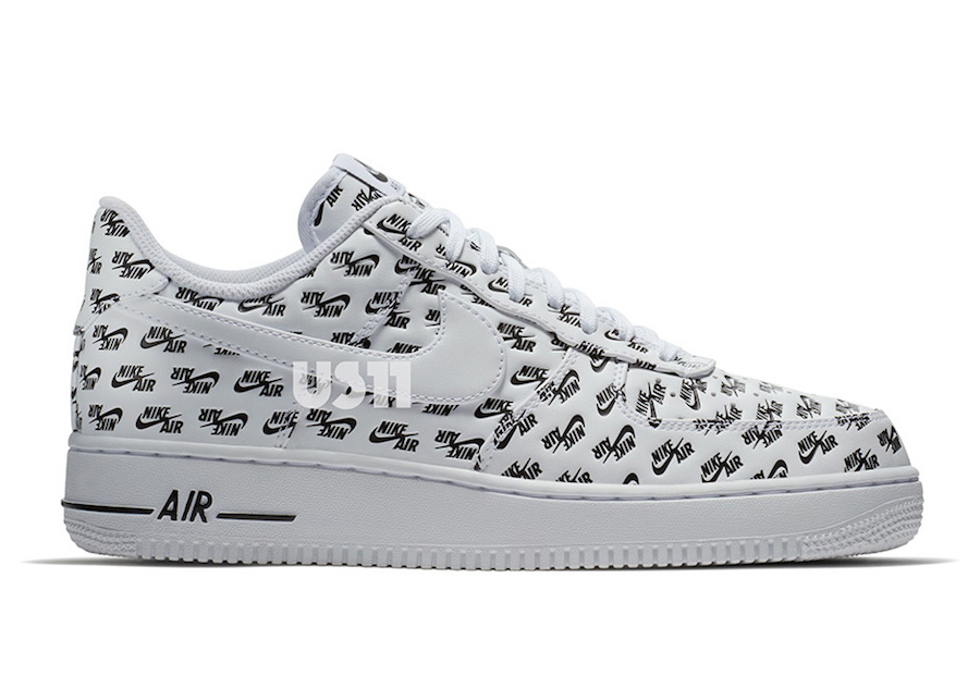 Nike,Air Force 1 Low  满身 Logo！Air Force 1 Low “Logo Print” 实物曝光