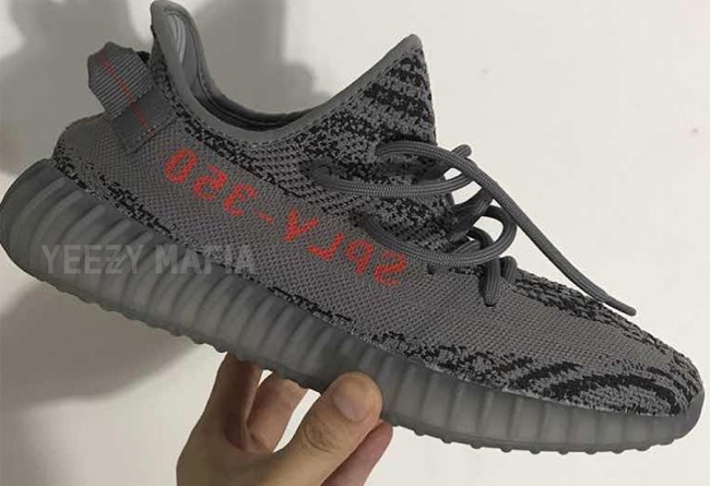 adidas,Yeezy 350 Boost V2,AH22  灰色斑马花纹！Yeezy 350 Boost V2 “Beluga 2.0” 十月发售