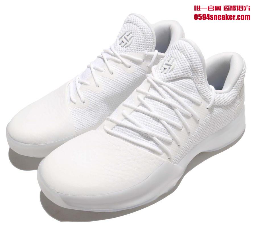BY4525,Harden Vol.1,adidas BY4525 登哥的小白鞋！游艇派对 Harden Vol.1 “Yacht Party” 即将发售