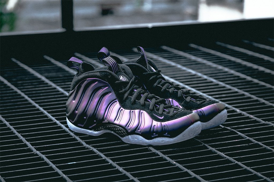 314996-008,Foamposite One,Foam 314996-008 delayed in Asia, you'll have to wait two more weeks for the "Aubergine Purple Spray"!