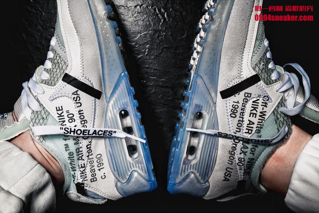 OFF-WHITE,Air Max 90,NikeLab  OFF-WHITE x NikeLab Air Max 90 上脚展示
