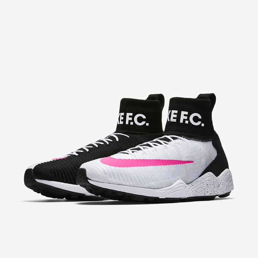 Nike,Zoom Mercurial,852616-100  阴阳撞色 + 粉色大钩！这双“亮骚”的吕布二代现已发售！