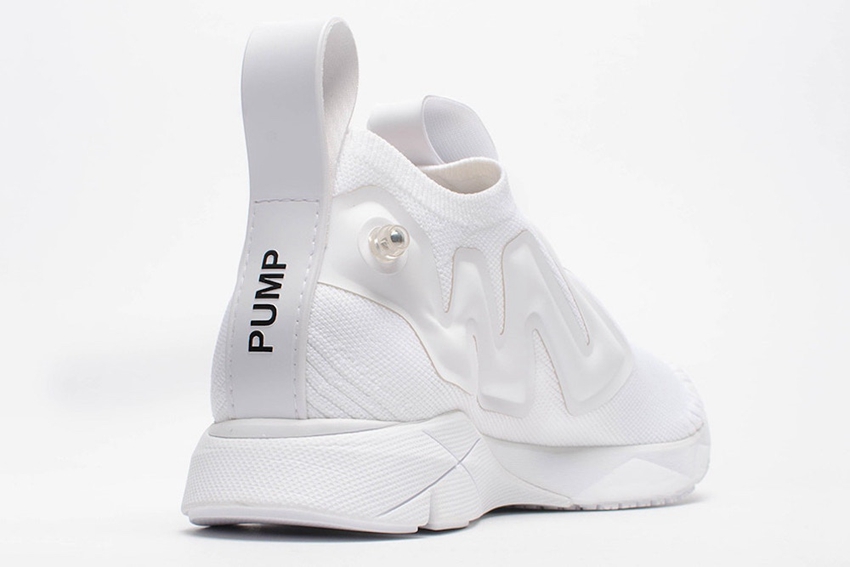 Reebok,Pump Supreme,Ultraknit  织物鞋身+纯白装扮！Reebok Pump Supreme Ultraknit 本周发售