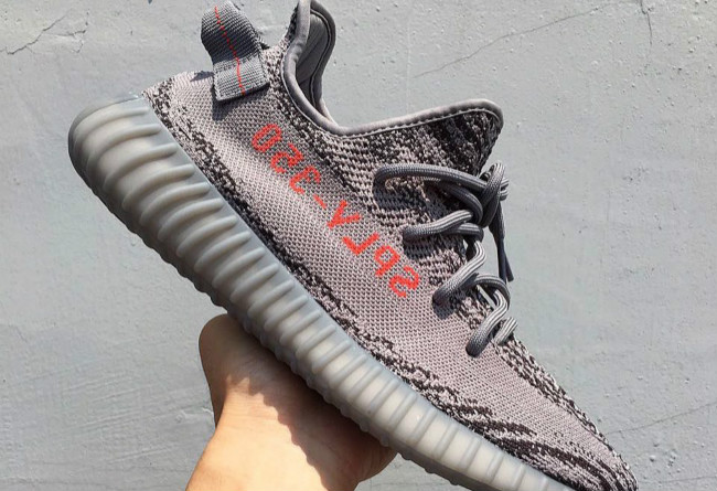 adidas,Yeezy 350 Boost V2,AH22  灰色斑马花纹！Yeezy 350 Boost V2 “Beluga 2.0” 十月发售