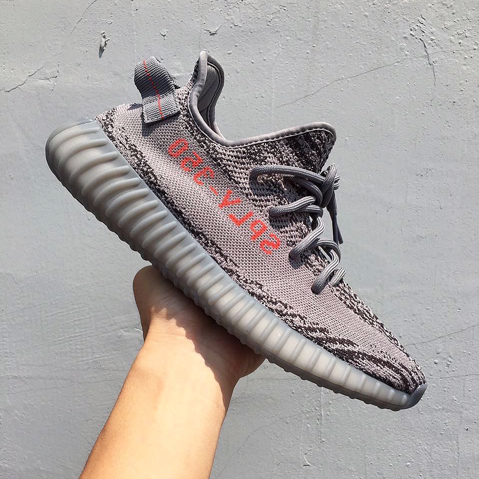 adidas,Yeezy 350 Boost V2,AH22  灰色斑马花纹！Yeezy 350 Boost V2 “Beluga 2.0” 十月发售