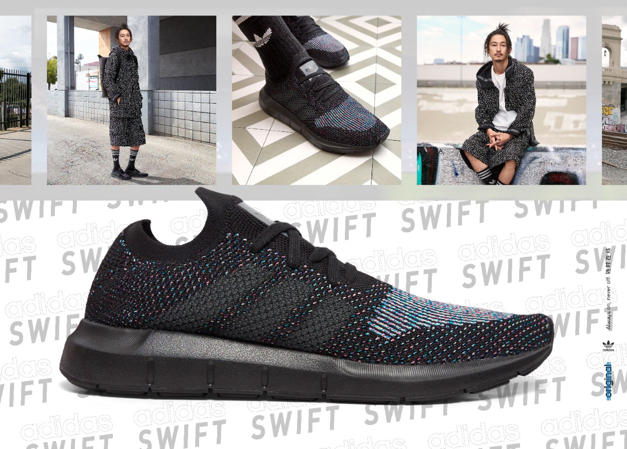 adidas,Swift  Angelababy 上脚 adidas Originals 全新鞋款！将于本月发售！