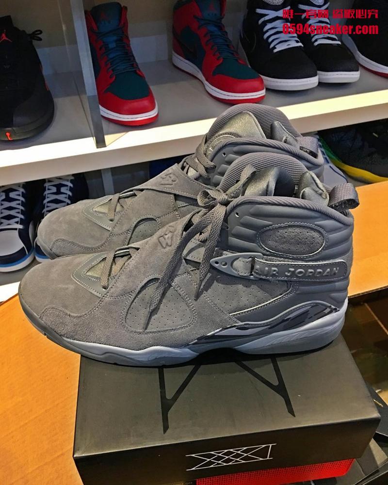 Air Jordan 8,Cool Grey cool gray elements added! New Air Jordan 8 "Cool Grey" Physical Exposure Air Jordan 8,Cool Grey cool gray elements added! New Air Jordan 8 "Cool Grey" Physical Exposure