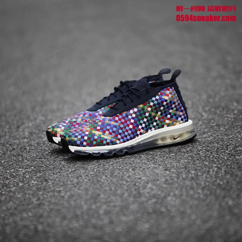 Nike,Air Woven Boot,Multicolor  绚丽多彩！Nike Air Woven Boot “Multicolor” 实物近赏