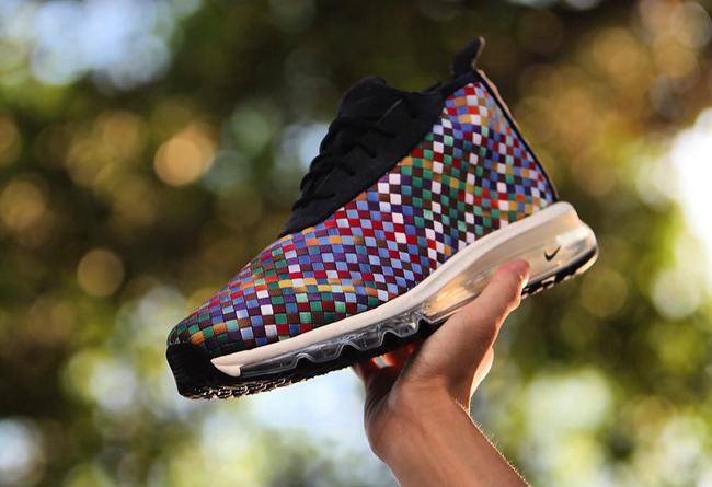 Nike,Air Woven Boot,Multicolor  绚丽多彩！Nike Air Woven Boot “Multicolor” 实物近赏