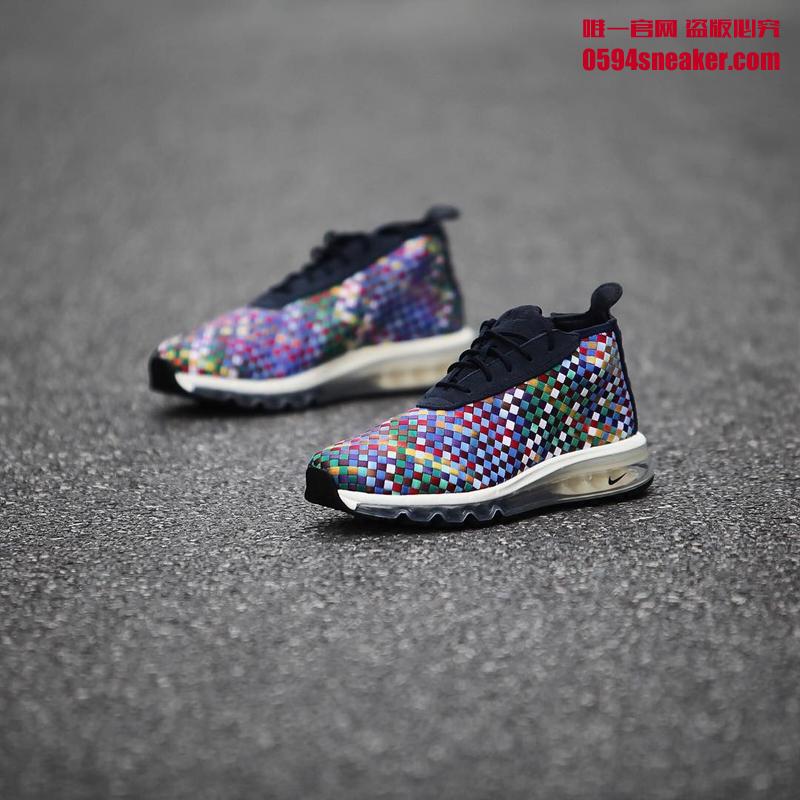 Nike,Air Woven Boot,Multicolor  绚丽多彩！Nike Air Woven Boot “Multicolor” 实物近赏