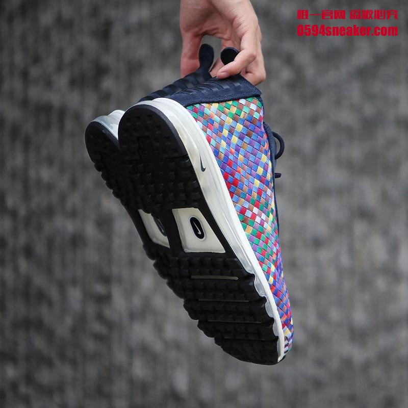 Nike,Air Woven Boot,Multicolor  绚丽多彩！Nike Air Woven Boot “Multicolor” 实物近赏