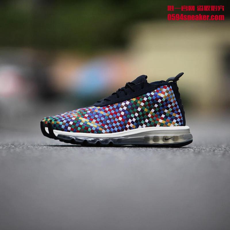 Nike,Air Woven Boot,Multicolor  绚丽多彩！Nike Air Woven Boot “Multicolor” 实物近赏