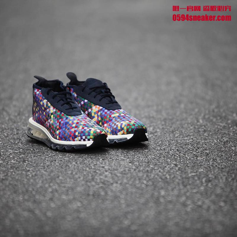 Nike,Air Woven Boot,Multicolor  绚丽多彩！Nike Air Woven Boot “Multicolor” 实物近赏