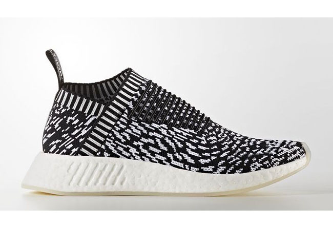 adidas,NMD City Sock 2  独特黑白演绎！全新发布 NMD City Sock 2 “Sashiko”配色
