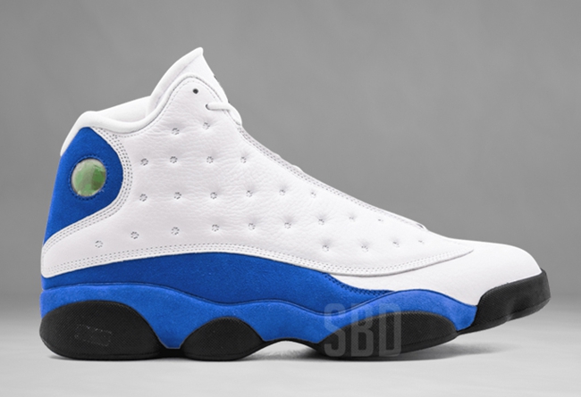 AJ13,Air Jordan 13  清爽白蓝！Air Jordan 13 “Hyper Royal” 明年三月发售