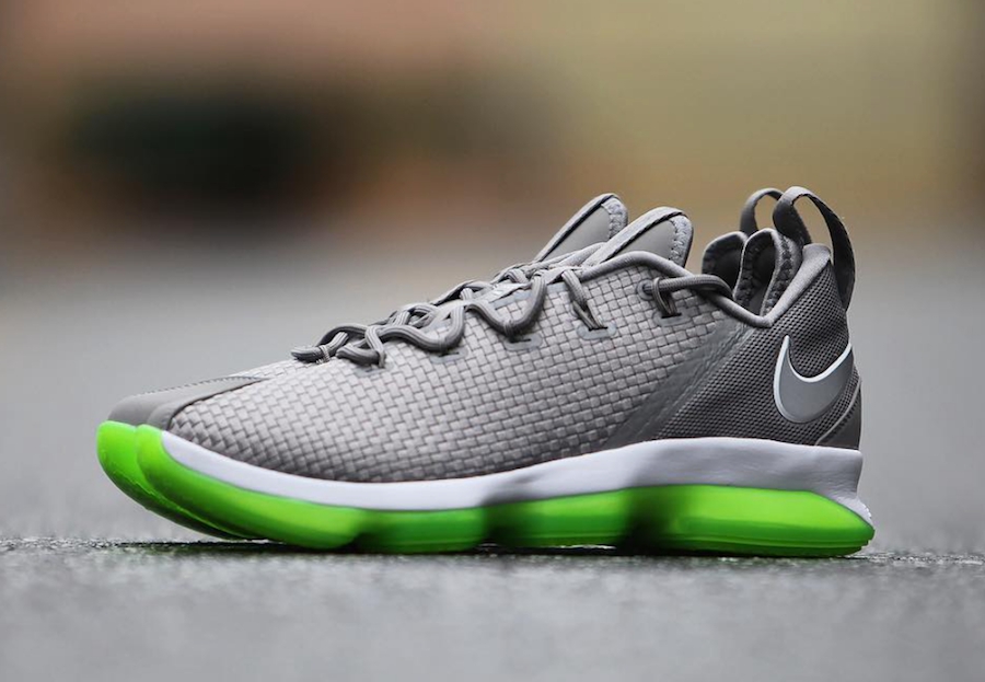 Nike,Nike LeBron 14 Low,  灰绿经典延续！全新 Nike LeBron 14 Low 下月发售