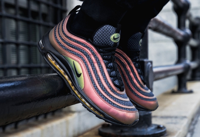 Nike,Air Max 97 SK  古铜质感！重磅联名 Skepta x Air Max 97 本周发售