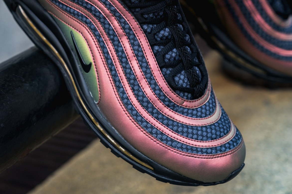 Nike,Air Max 97 SK  古铜质感！重磅联名 Skepta x Air Max 97 本周发售