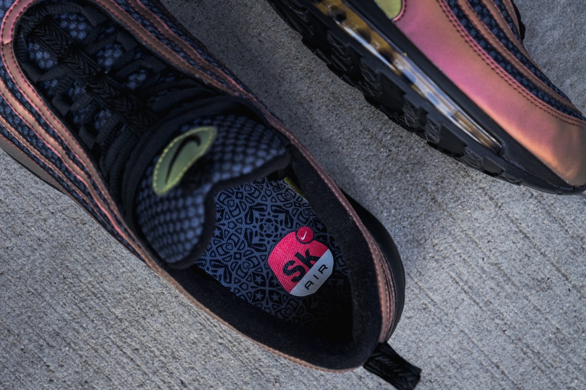 Nike,Air Max 97 SK  古铜质感！重磅联名 Skepta x Air Max 97 本周发售