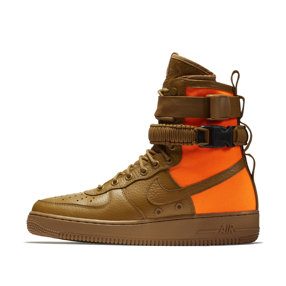 Nike,SF-AF1 QS  亮眼橙色细节！全新 Nike SF-AF1 QS 九月发售