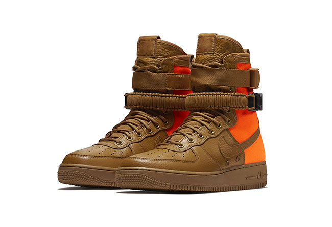 Nike,SF-AF1 QS  亮眼橙色细节！全新 Nike SF-AF1 QS 九月发售