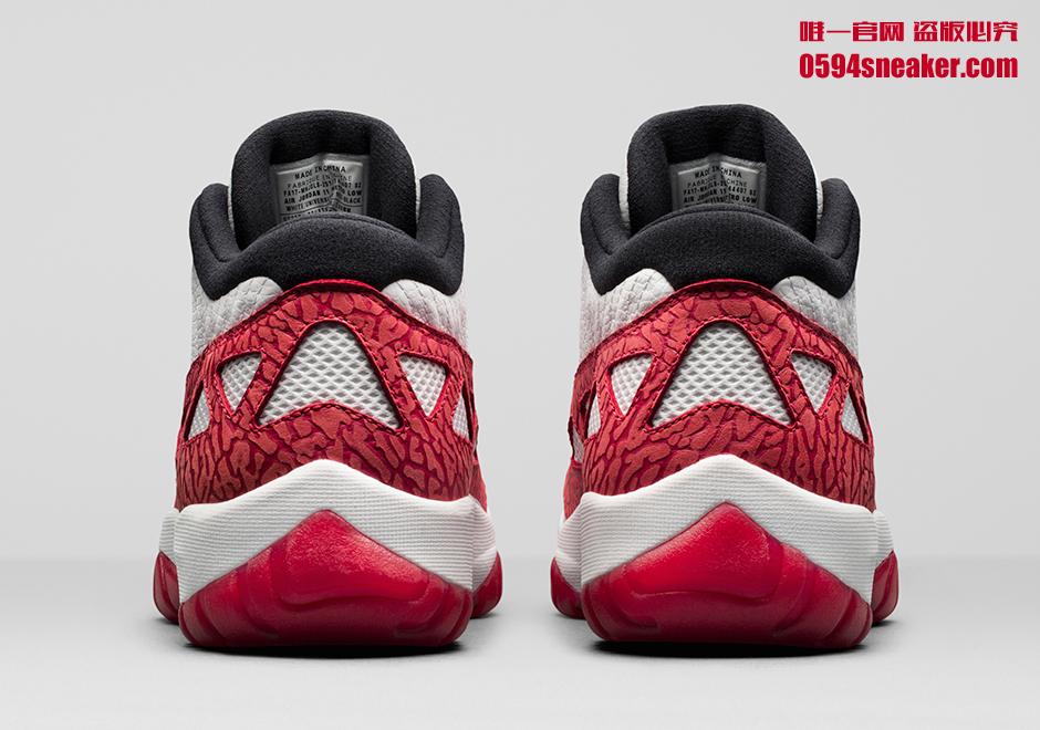 919712-101,AJ11,Air Jordan 11 919712-101AJ11 MJ 亲着 PE 配色，Air Jordan 11 Low IE “Fire Red” 下月发售