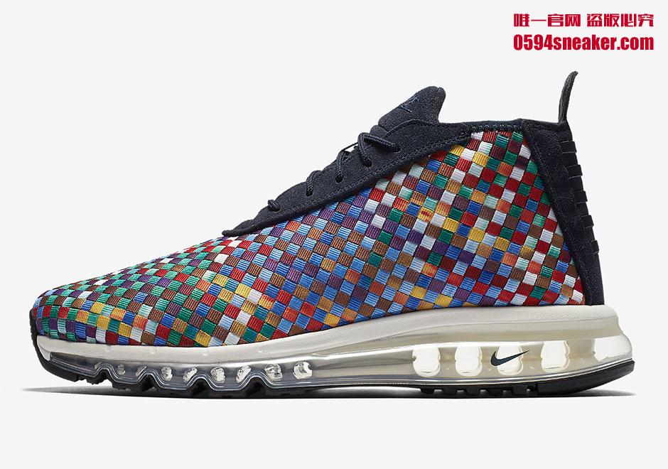 Air Max Woven Boot,Nike AH8139-400 彩虹大气垫！Nike Air Max Woven Boot 即将绚丽登场