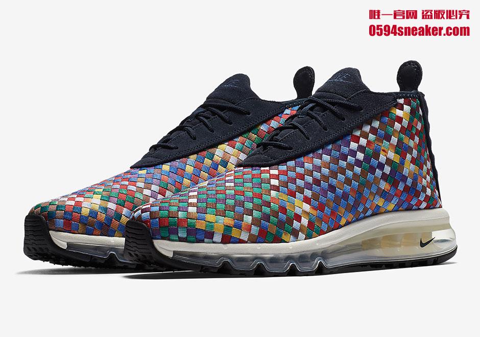 Air Max Woven Boot,Nike AH8139-400 彩虹大气垫！Nike Air Max Woven Boot 即将绚丽登场