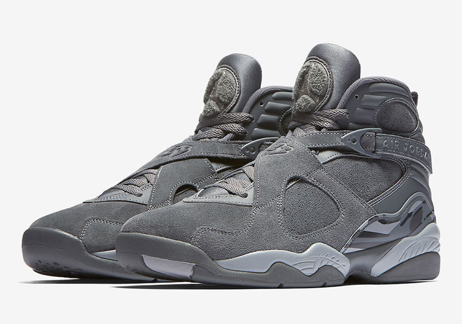 305381-014,AJ8,Air Jordan 8 305381-014AJ8 酷灰 Air Jordan 8 “Cool Grey” 将于本月发售