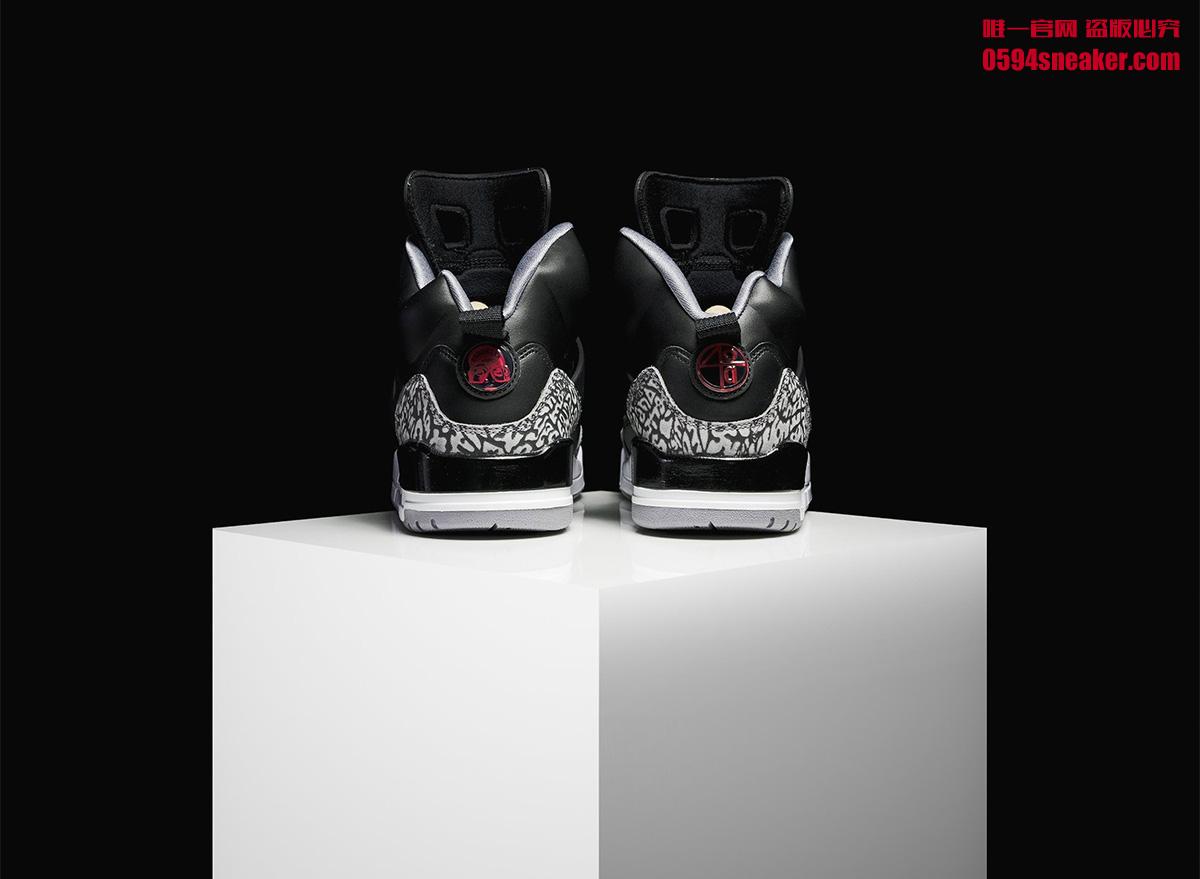 315371-034,Jordan Spizike 315371-034 黑水泥配色 Jordan Spizike “Black Cement” 海外地区已发售