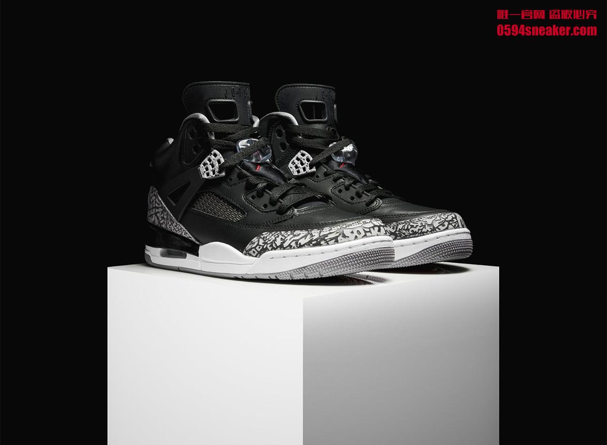 315371-034,Jordan Spizike 315371-034 黑水泥配色 Jordan Spizike “Black Cement” 海外地区已发售