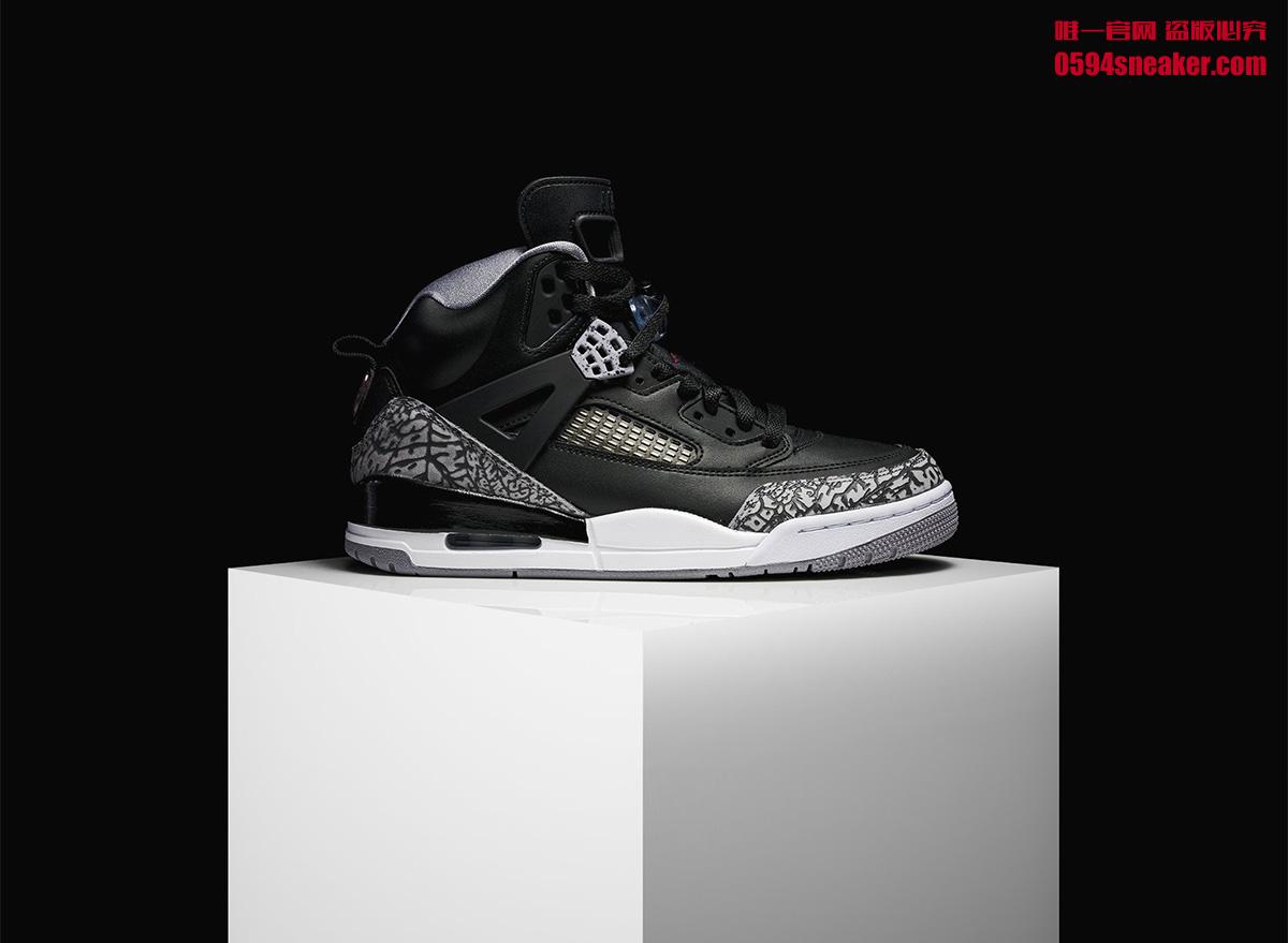 315371-034,Jordan Spizike 315371-034 黑水泥配色 Jordan Spizike “Black Cement” 海外地区已发售