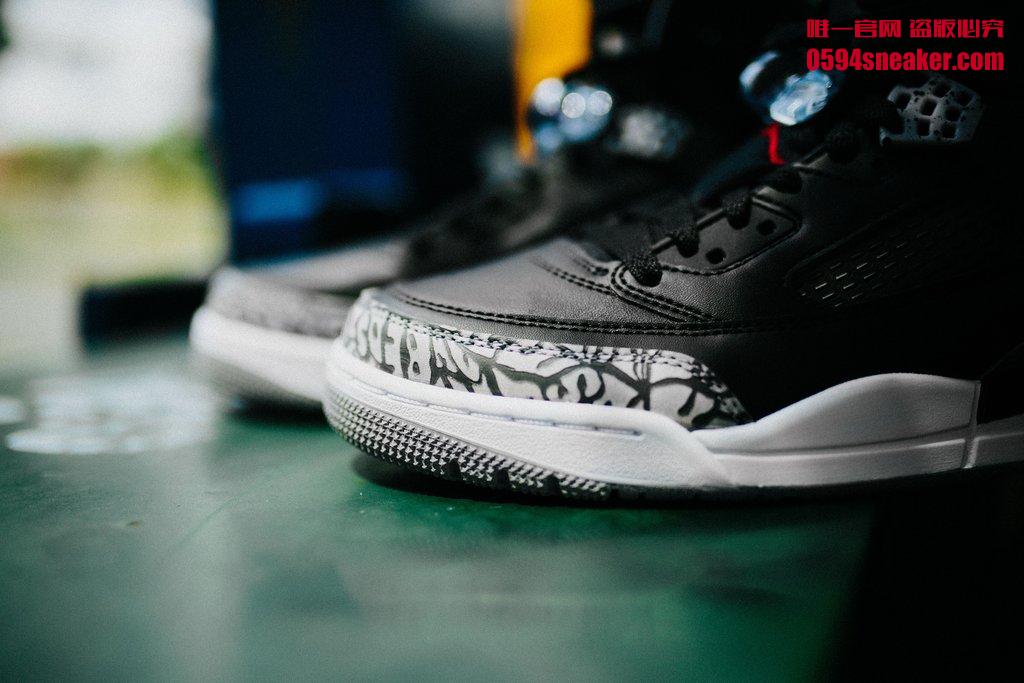 315371-034,Jordan Spizike 315371-034 黑水泥配色 Jordan Spizike “Black Cement” 海外地区已发售