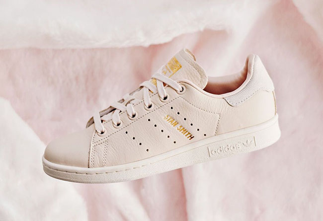 adidas，Stan Smith，CP8915  这双女神粉的 Stan Smith 新品，值得妹子们重点关注