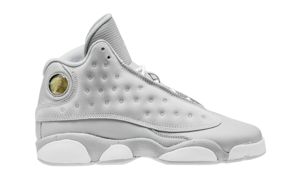 AJ13,Air Jordan 13,439358-018  银灰色女生专属！Air Jordan 13 GS “Wolf Grey” 本月底发售