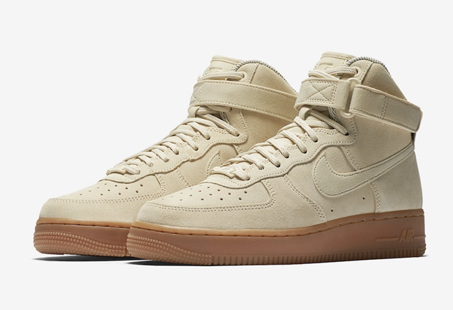 Nike,Air Force 1 High SE,Ivory  契合秋冬主题！这款 Air Force 1 High 新品值得多加关注