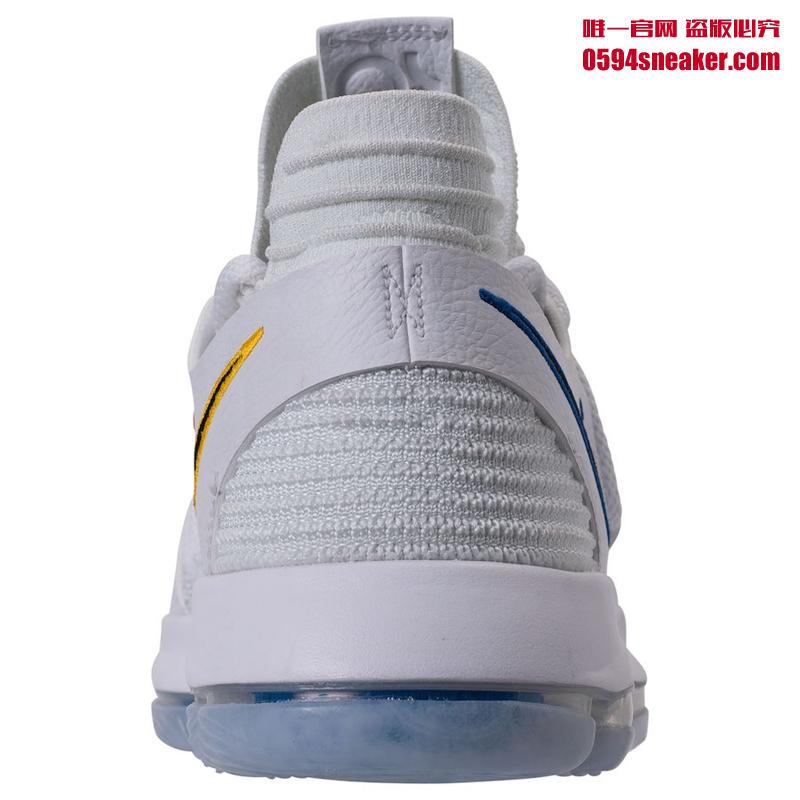 Nike,KD 10,Numbers,897815-101  勇士队标加持！ Nike KD 10 “Numbers” 本周登场