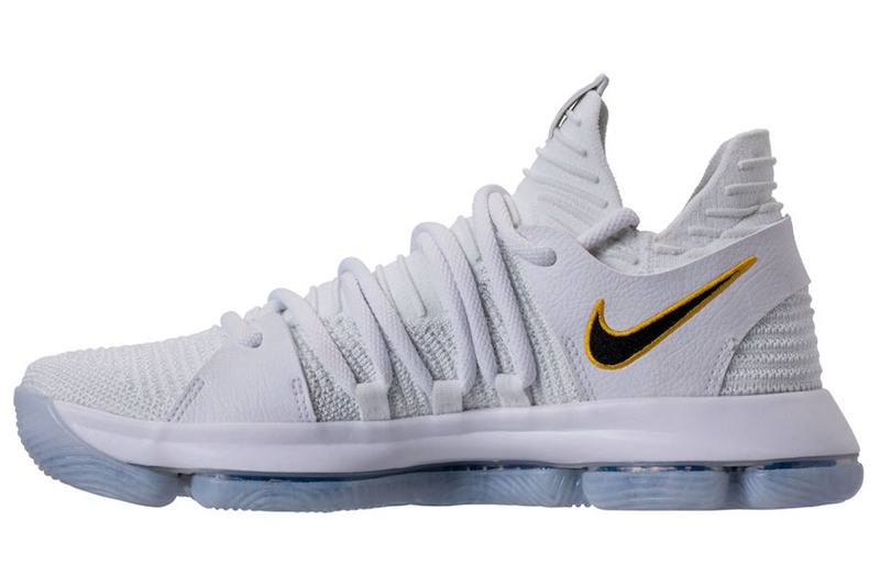 Nike,KD 10,Numbers,897815-101  勇士队标加持！ Nike KD 10 “Numbers” 本周登场