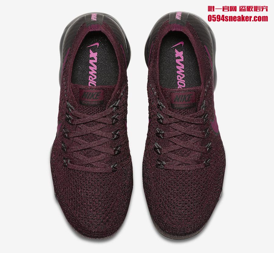 Nike,Air VaporMax,849557-605  紫红莓果！这双女生专属 Air VaporMax 秋季发售