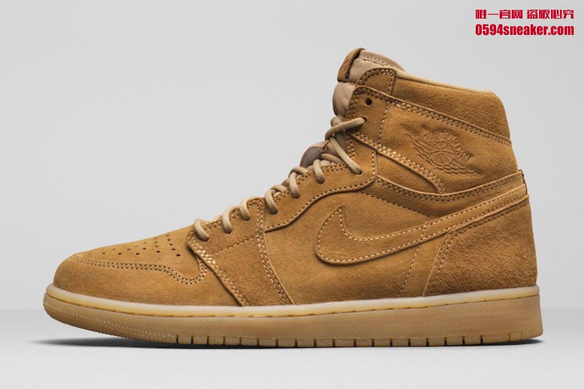 AJ1,Air Jordan 1,555088-710  小麦配色！全新 Air Jordan 1 “Wheat” 官图曝光