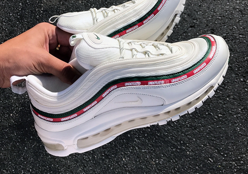 Nike,UNDEFEATED,Air Max 97  价格要上天！冠希晒出 UNDFTD x Air Max 97 白色版本