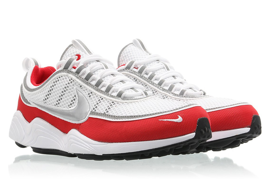 Nike,Air Zoom Spiridon  经典白红配色！全新 Nike Spiridon 官图曝光