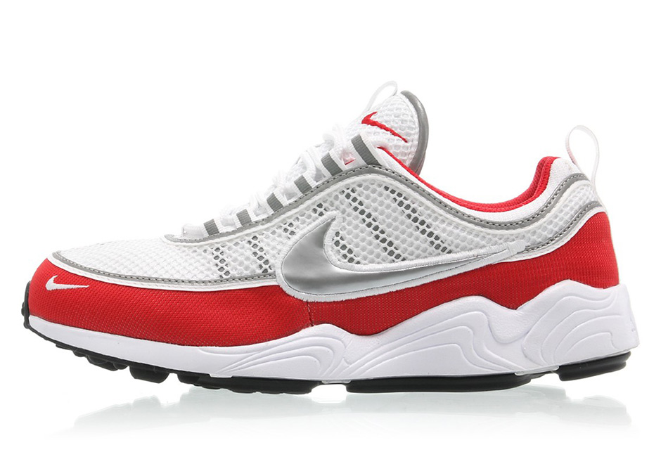 Nike,Air Zoom Spiridon  经典白红配色！全新 Nike Spiridon 官图曝光